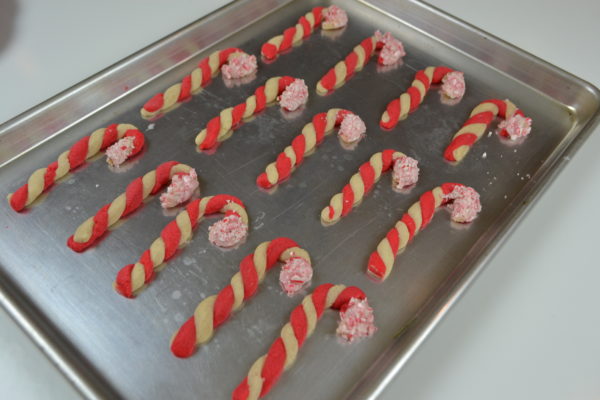 Candy Cane Sugar Cookies ready to serve lizbushong.com