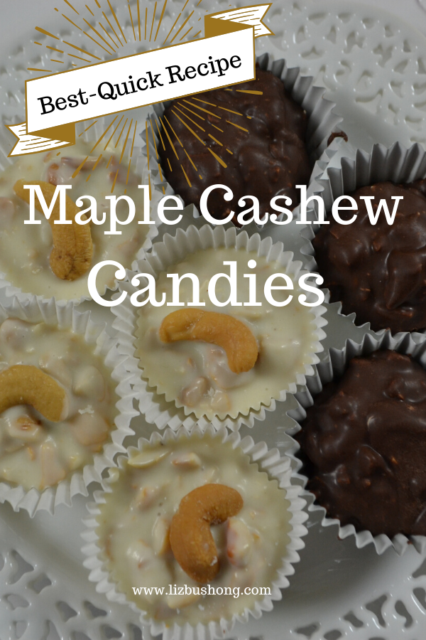 Best Christmas Maple Cashew Candy Recipe lizbushong.com