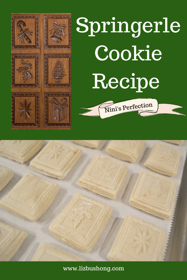 ShortbreadRecipe  Springerle cookies, Molded cookie recipe