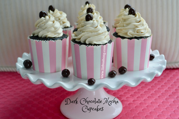Dark Chocolate Cafe Mocha Cupcake Recipe