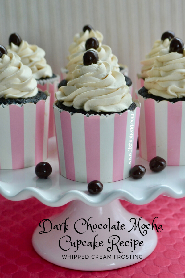 Easy Dark Chocolate Mocha Cupcake Reci
