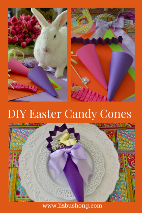 DIY Easter Candy Cone Baskets