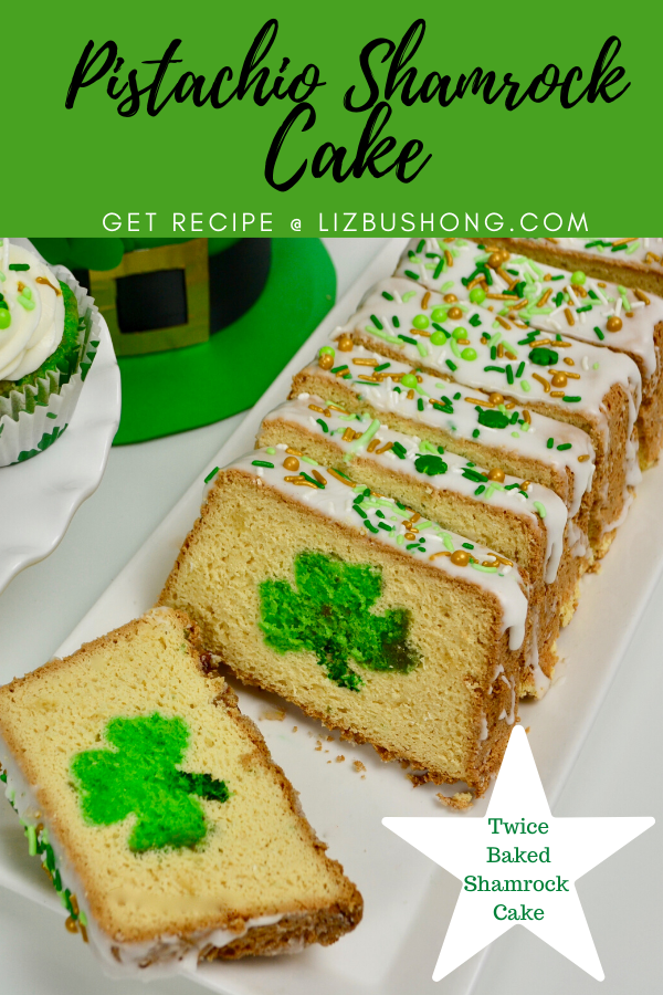 Pistachio Shamrock Cake Recipe 