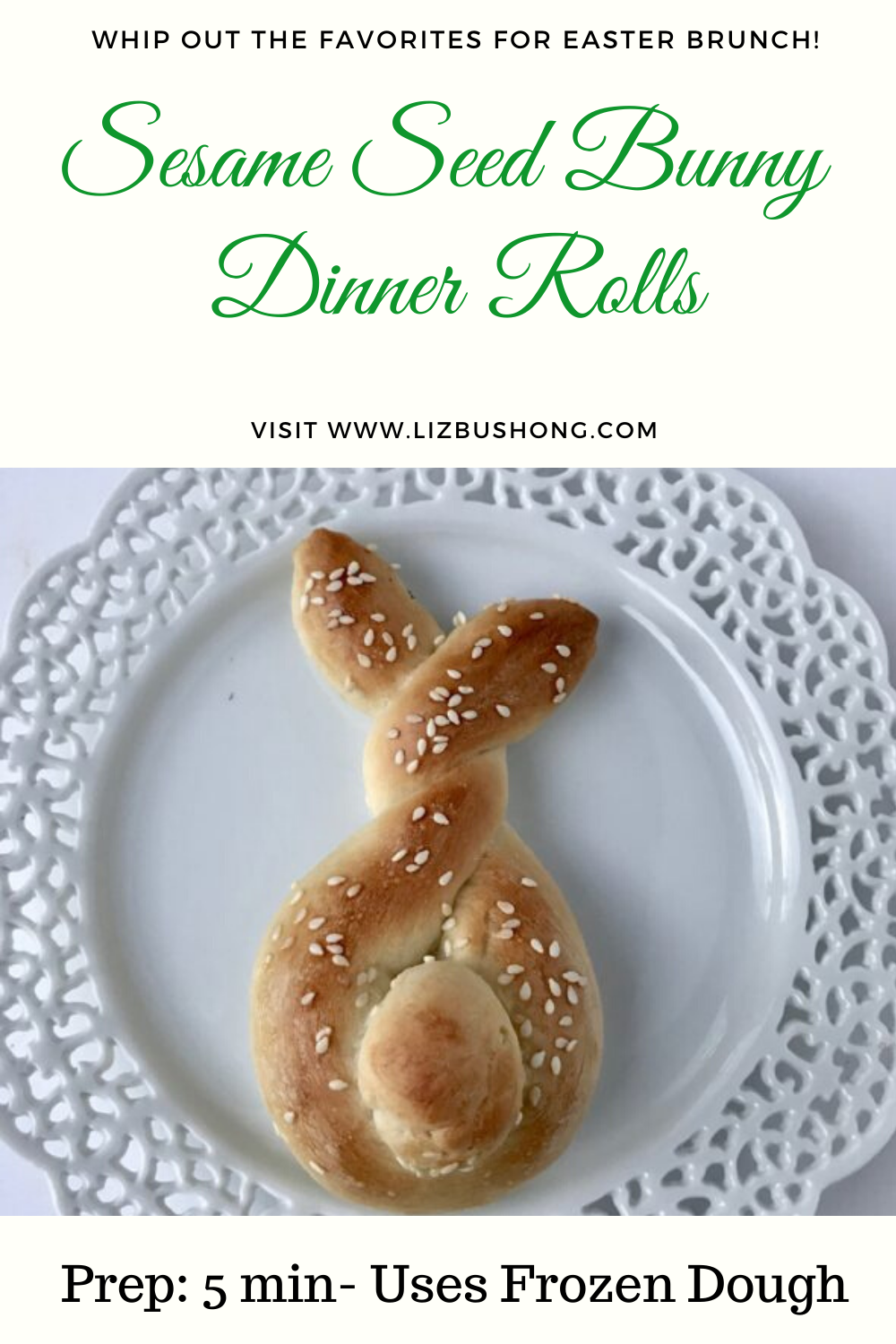 4 easy Recipes for Easter Brunch\bunny rolls lizbushong.com