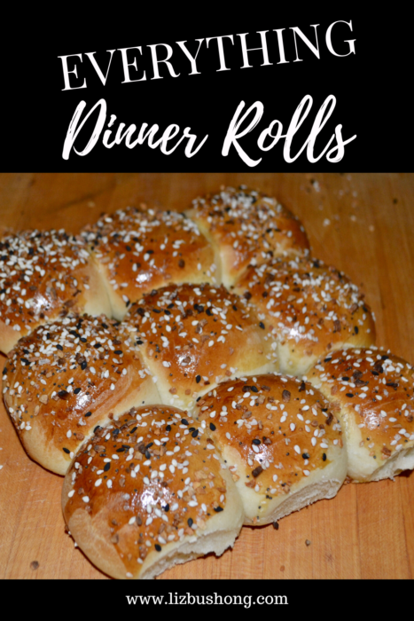 Everything Dinner Rolls lizbushong.com