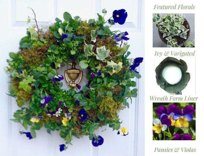 Florals-how to make living wreath lizbushong.com