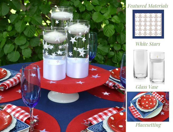 Florals oh my stars patriotic centerpiece lizbushong.com