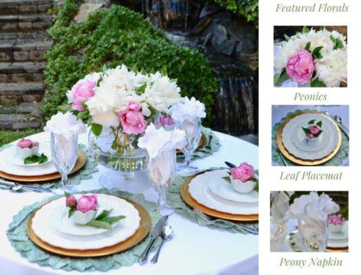 Florals how to make peony centerpiece for spring lizbushong.com