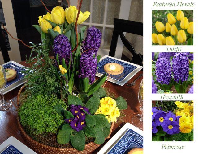 DIY Flower Arrangement|Spring Basket