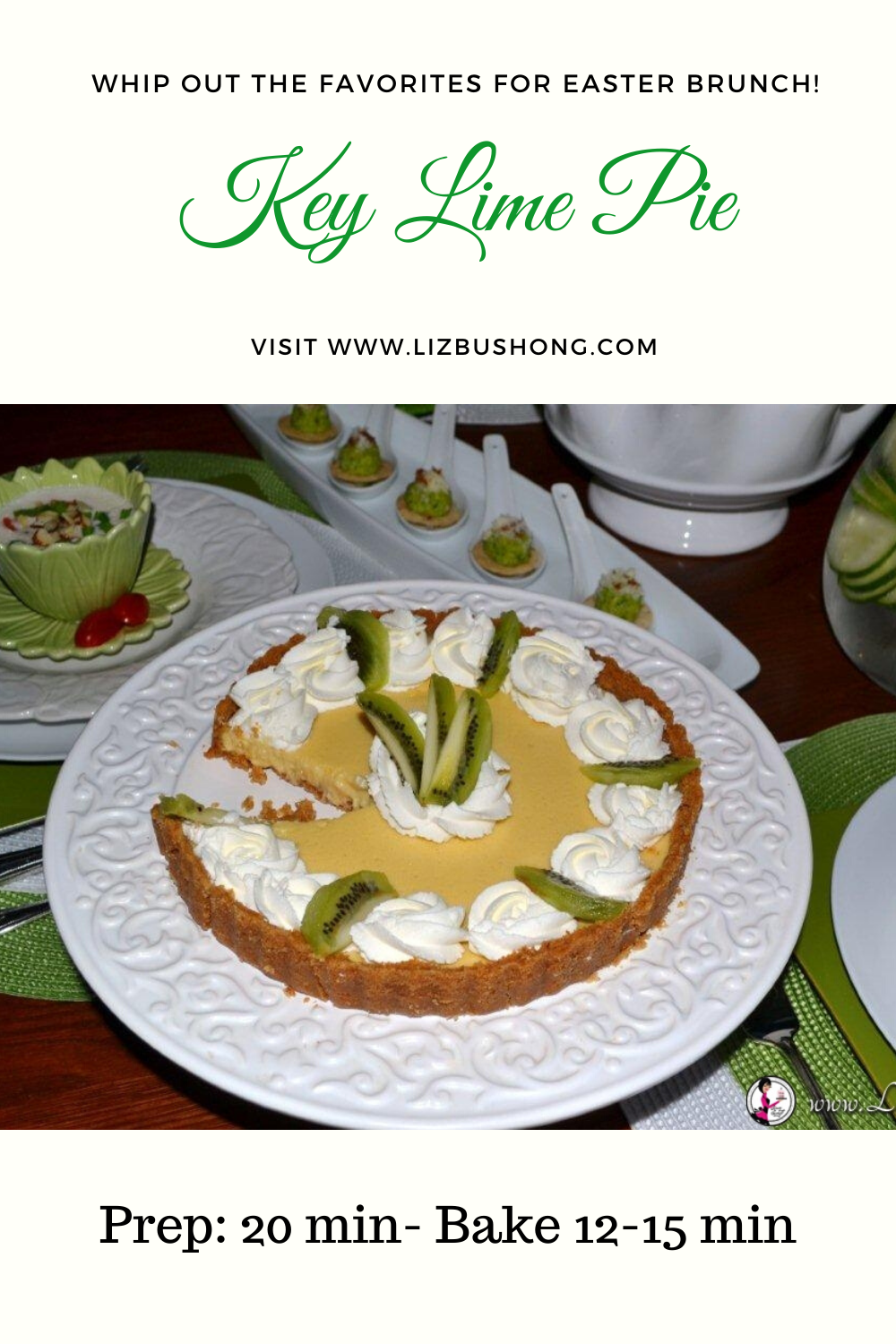 4 easy recipes for Easter Brunch\key lime pie lizbushong.com