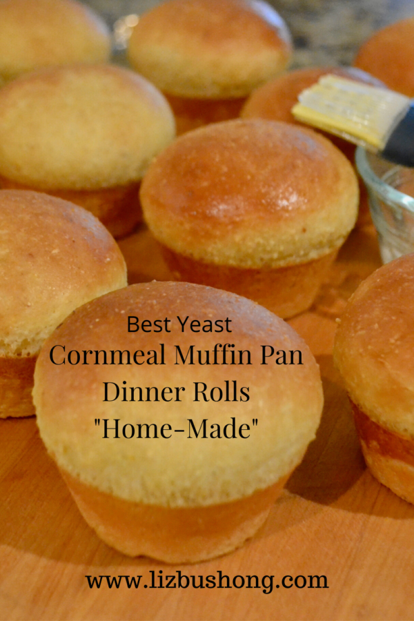 Yeast Cornmeal Muffin Pan Dinner Rolls Recipe Liz Bushong