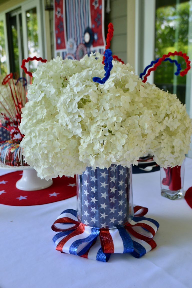 Best Red,White and Blue Table-scape Ideas for 4th of July!