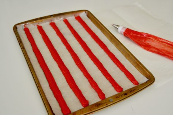 Patriotic Cake Roll Cake Paste Stripes lizbushong.com