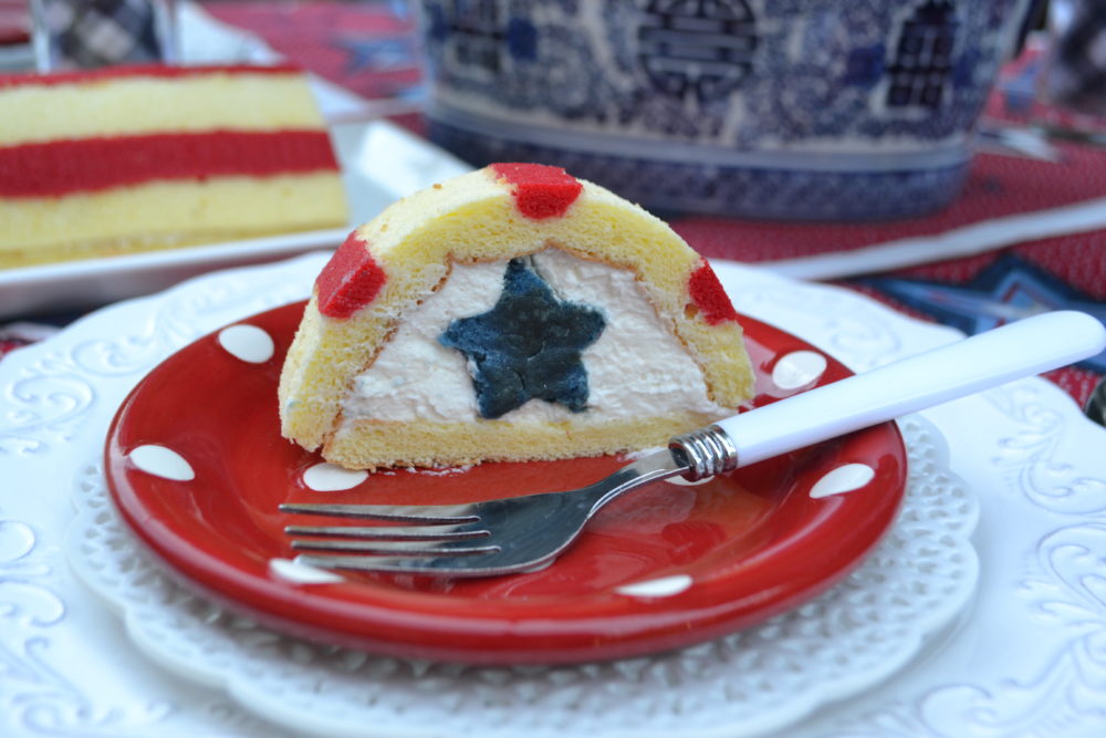 Patriotic Half Cake Roll lizbushong.com