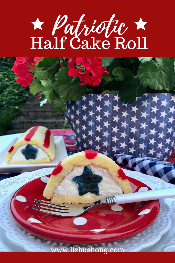 Patriotic Half Cake Roll lizbushong.com