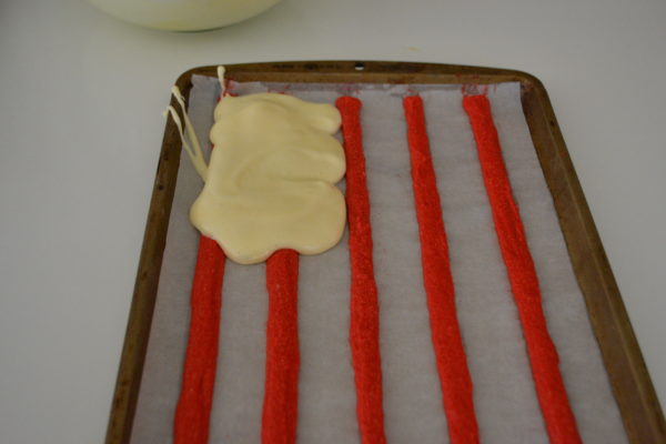 Patriotic Cake Roll Cake Paste Stripes lizbushong.com