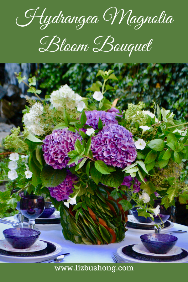 DIY Blooming Hydrangea Bouquet lizbushong.com
