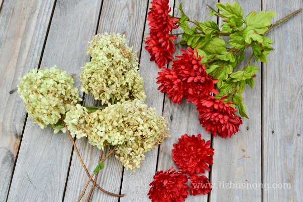 Fall Apple Wreath Florals lizbushong.com