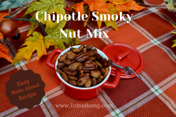 Chipotle Smoky Nut mIx recipe, lizbushong.com