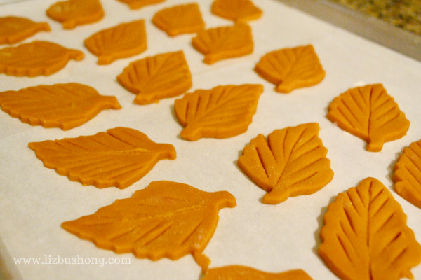 Crisp leaf cookies lizbushong.com