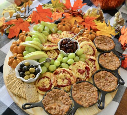 Fall harvest charcuterie board lizbushong.com