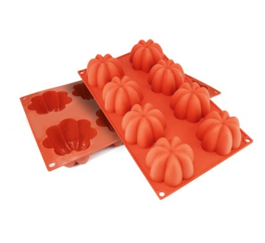 Pumpkin Mini Silicone Mold  Southern Scentsations Inc.