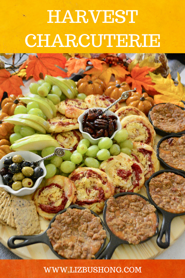 Fall Harvest Charcuterie Board Appetizer