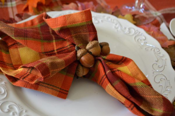 harvest acorn napkin ring lizbushong.com