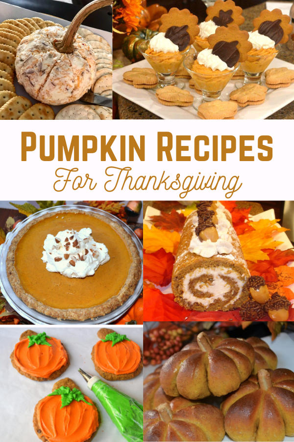 Pretty Pumpkin Recipes for Thanksgiving