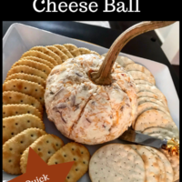Pumpkin Cheese Ball Recipe lizbushong.com