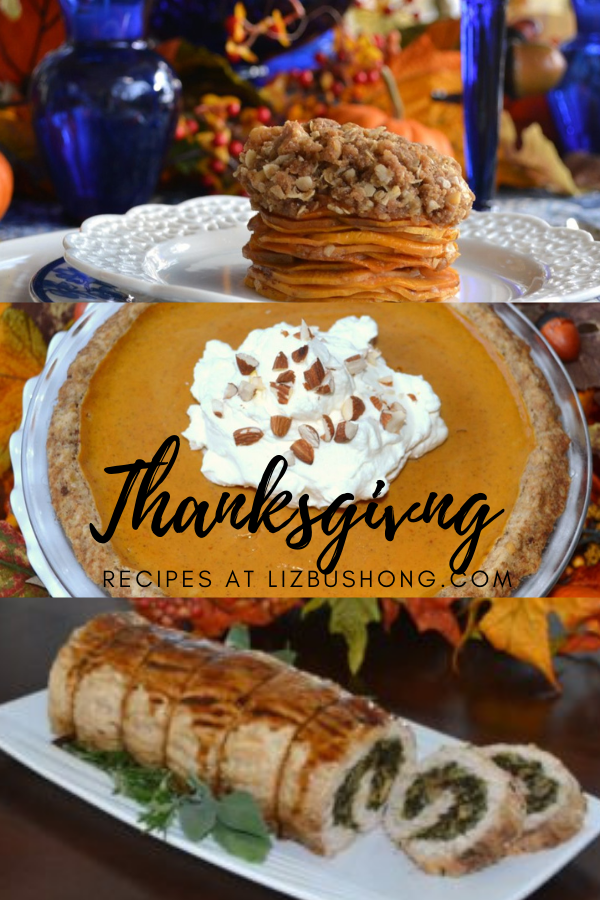 Three Thanksgiving Recipes, Lizbushong.com