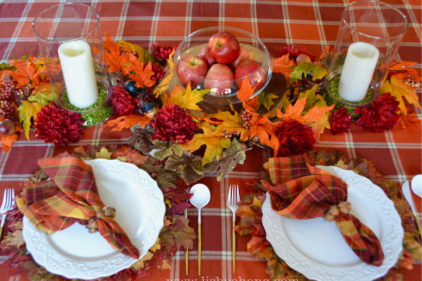 harvest table runner lizbushong.com