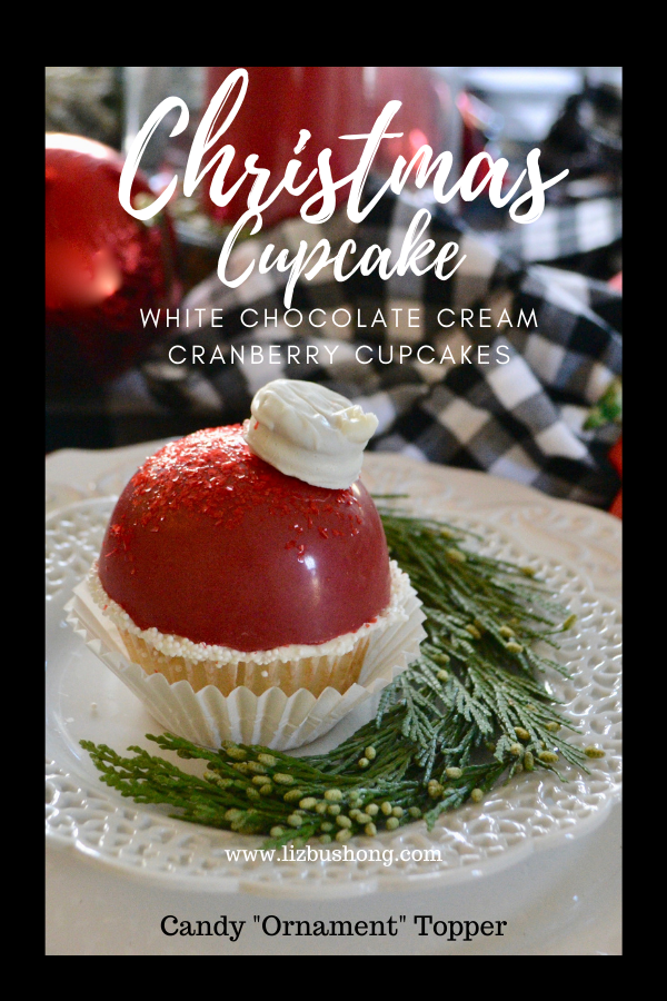 Best White Chocolate Cream Cranberry Cupcakes lizbushong.com