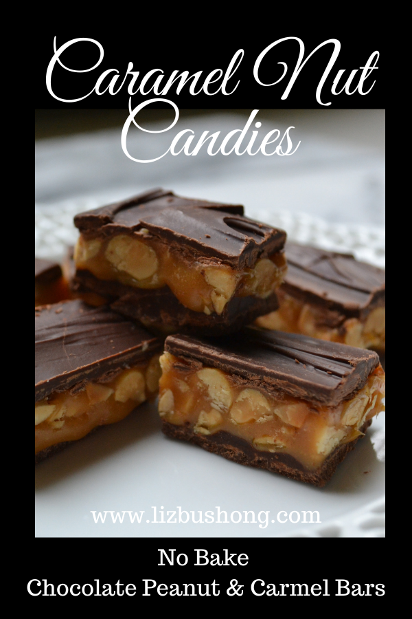 Peanut, Caramel and Chocolate Candy Bars Recipe