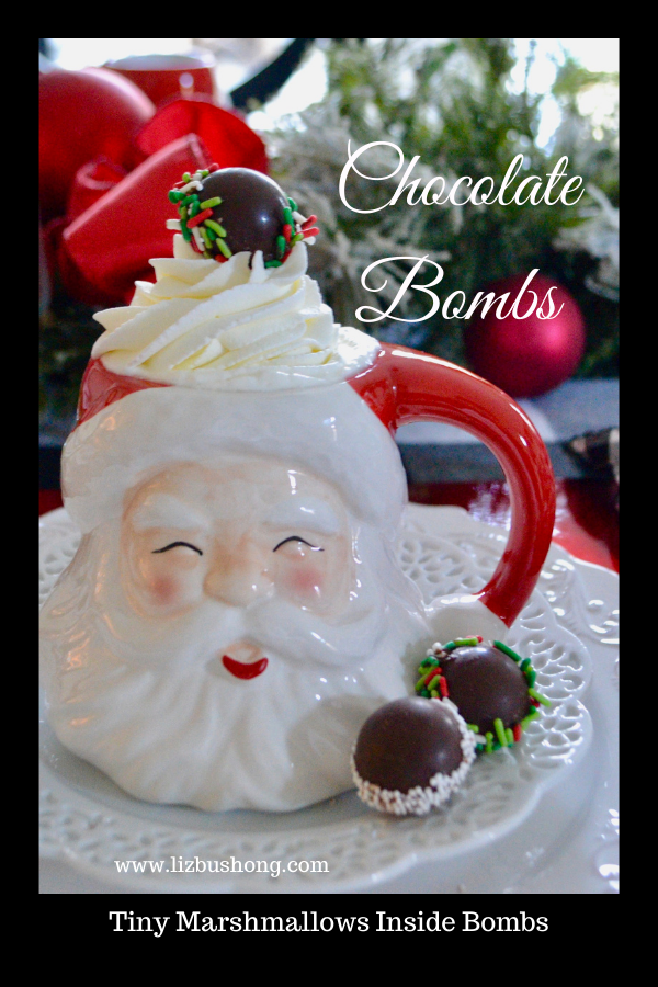 How to make Chocolate Bombs, lizbushong.com