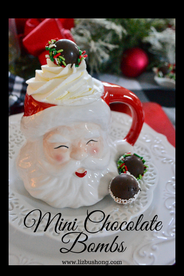 Easy Mini Chocolate Bombs, lizbushong.com