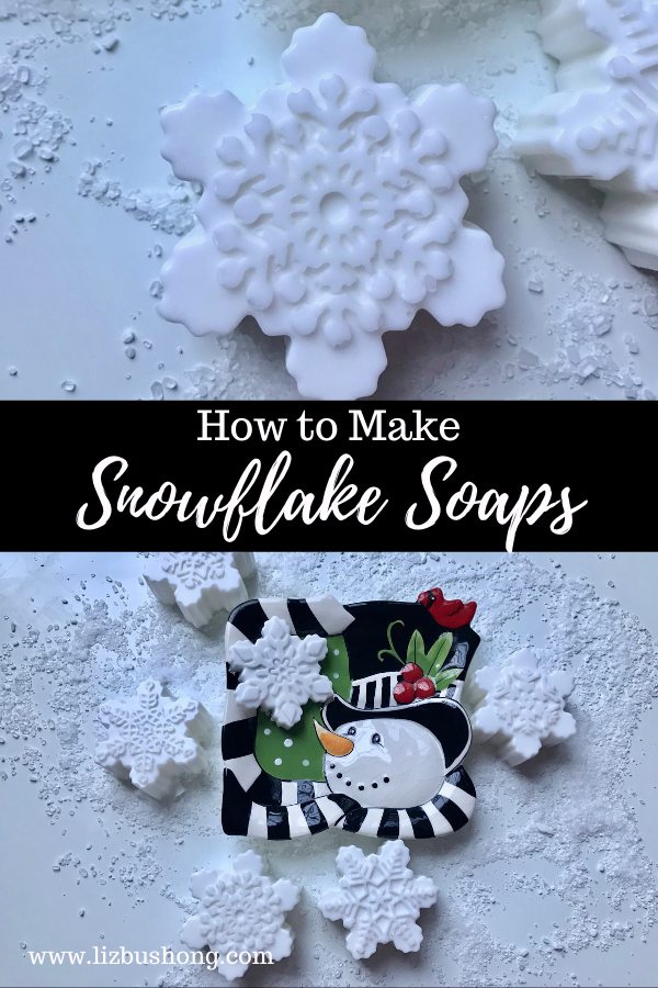 How To Make Winter Snowflake Soap Liz Bushong