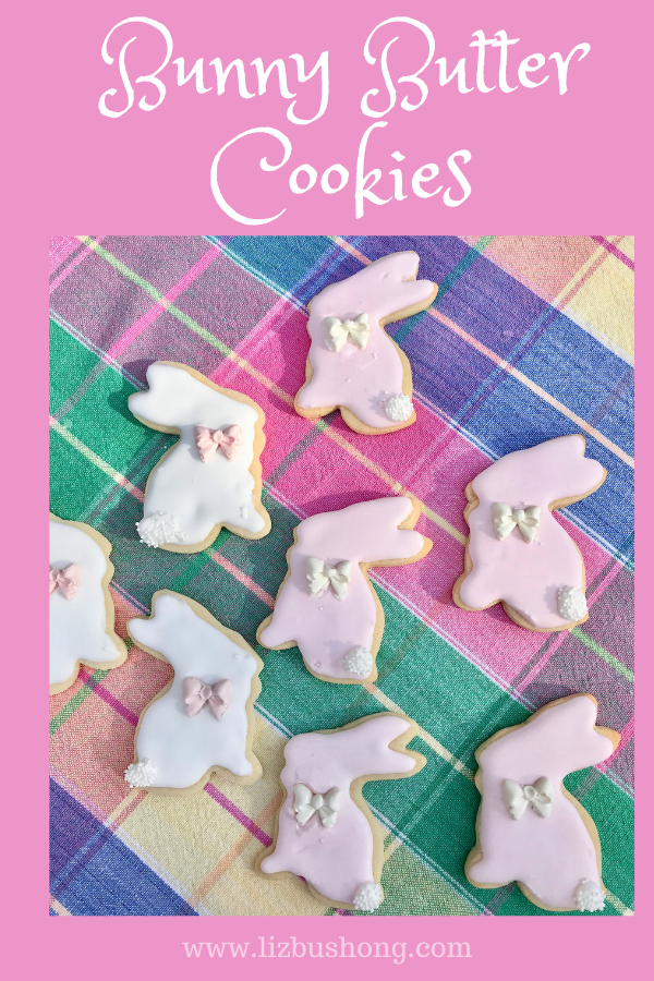 How to Make Bunny Butter Cookies with Royal Icing lizbushong.com