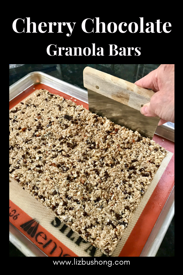 Cherry Chocolate Granola Bars Ingredients lizbushong.com