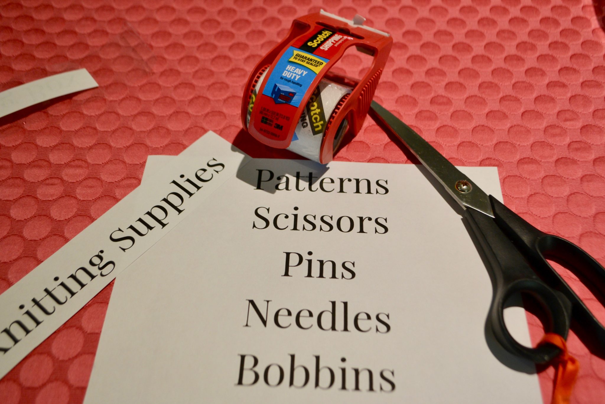 DIY How to Make Clear Packing Tape Labels Liz Bushong