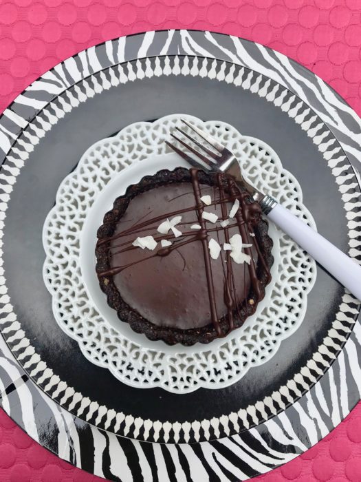 How to make chocolate coconut ganache tart lizbushong.com