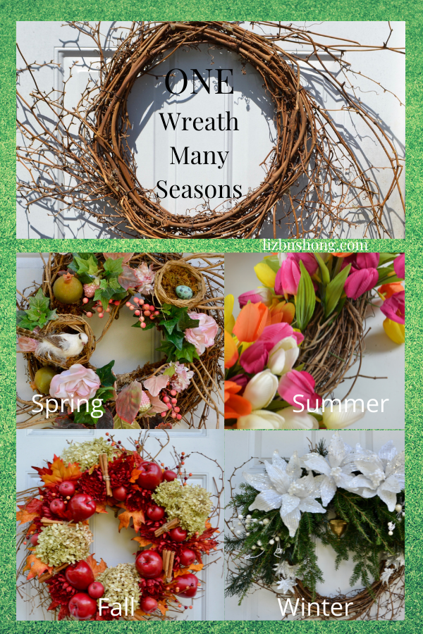 How to Use One Wreath with Many Seasons lizbushong.com