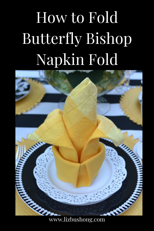 Napkins Folding For Restaurants: Bishop's Hat