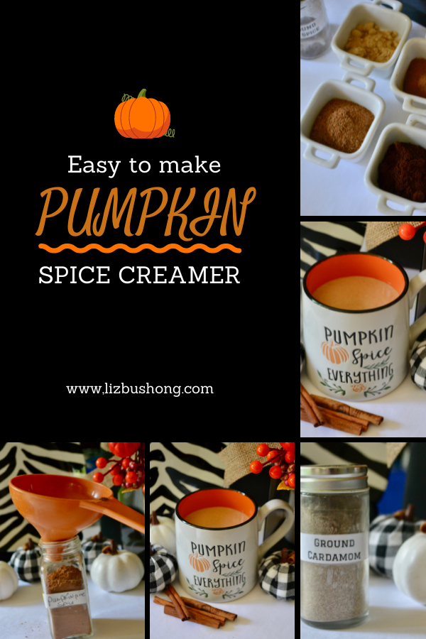 Pumpkin Spice Creamer Recipe lizbushong.com