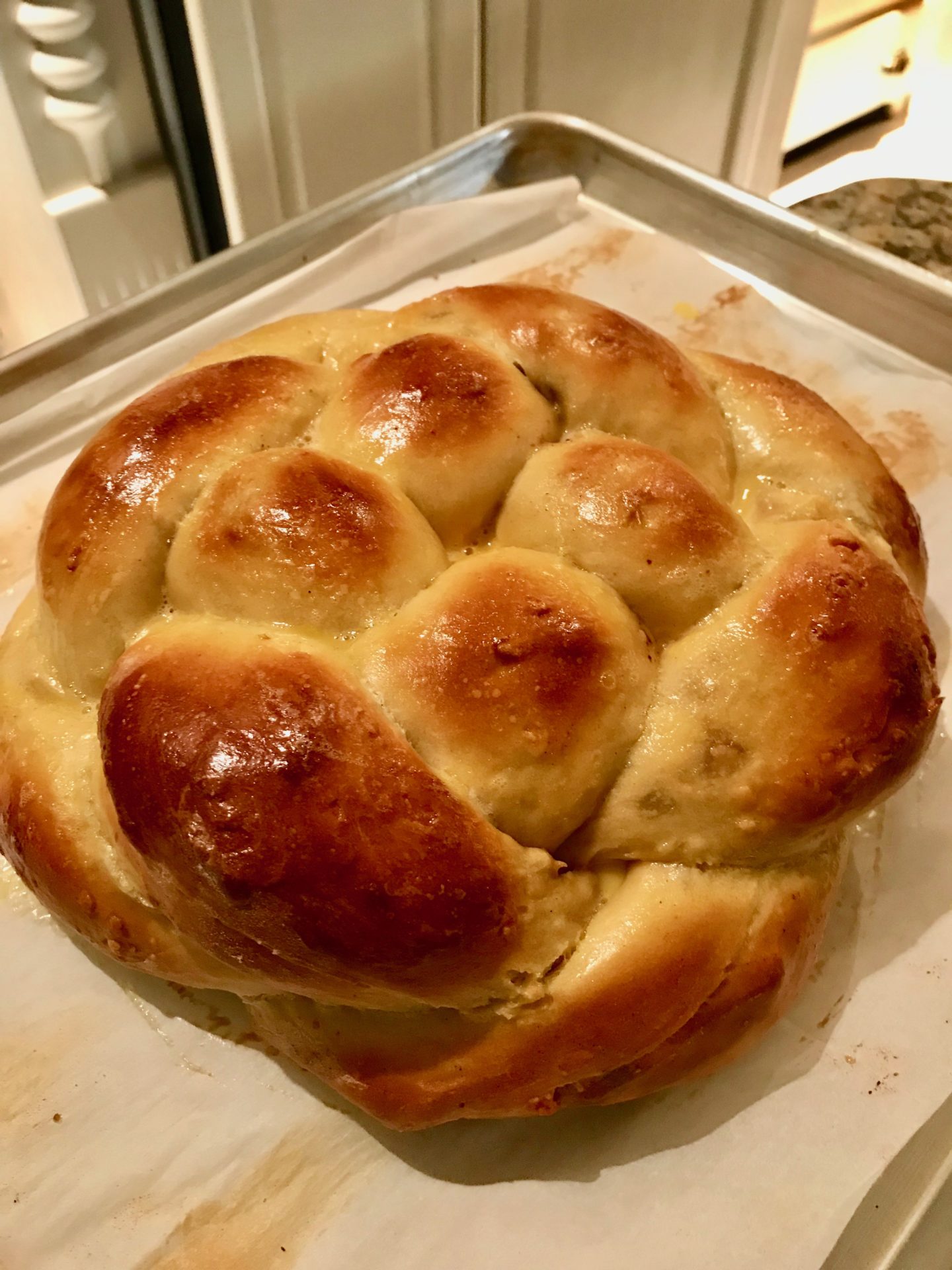 How to Make challah braided apple honey bread lizbushong.com