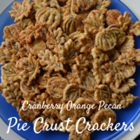 How to Make Leaf pie crust crackers lizbushong.com