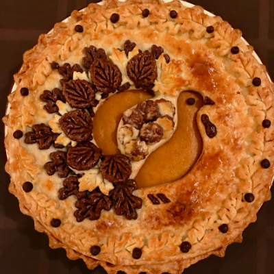 Inspired Thanksgiving Turkey Pumpkin Pie