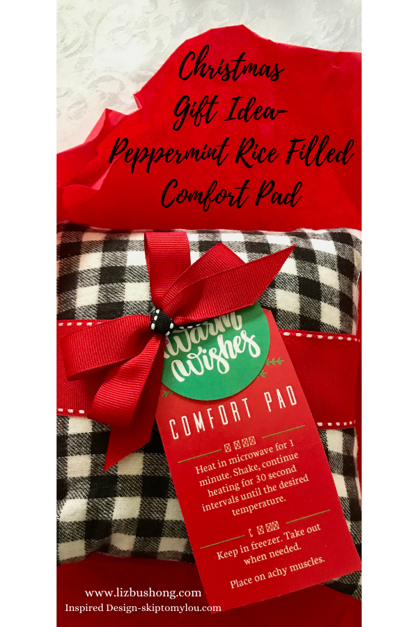 How to make peppermint rice comfort bags lizbushong.com