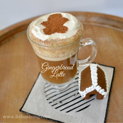 Gingerbread Latte with Gingerbread Syrup