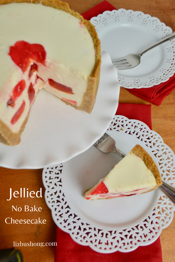 How to make Cherry Jellied Cheese cake lizbushong.com